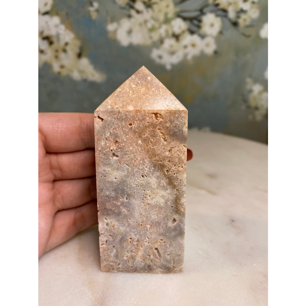 Pink amethyst tower point - Picture 10 of 10
